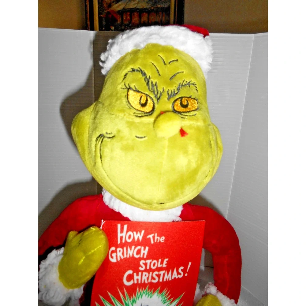 Gemmy 2022 The Grinch Christmas Door Greeter Plush 18.5
